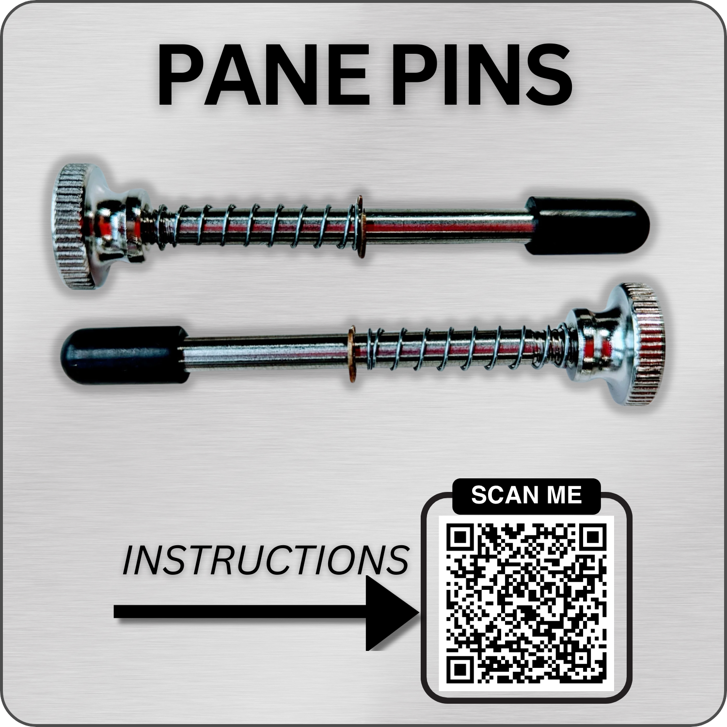 Pane Pins (2 Pack) - NoLOX Product | NoLOX Mods, Maintenance & Parts